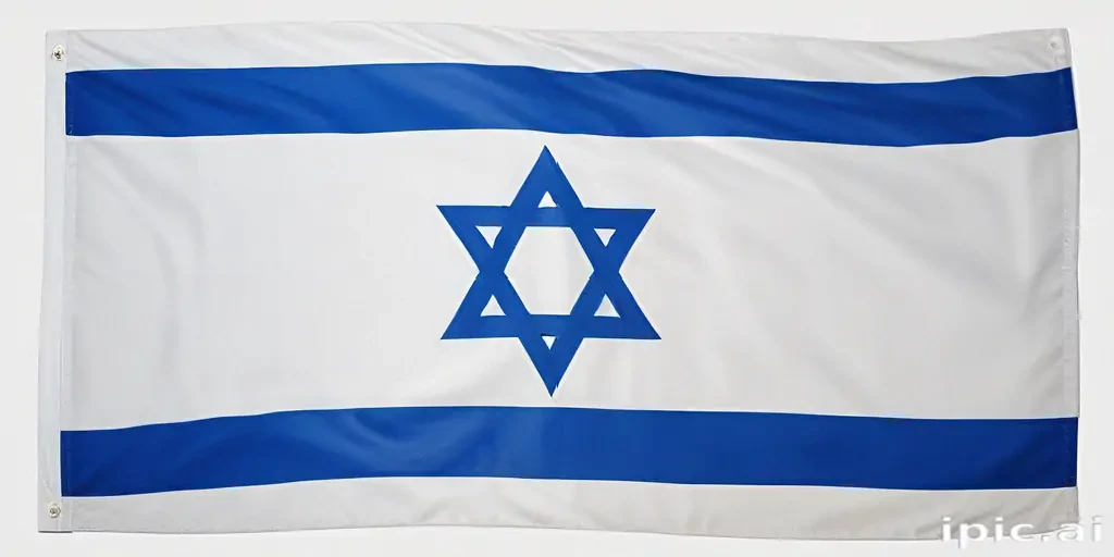 transparent israel flag