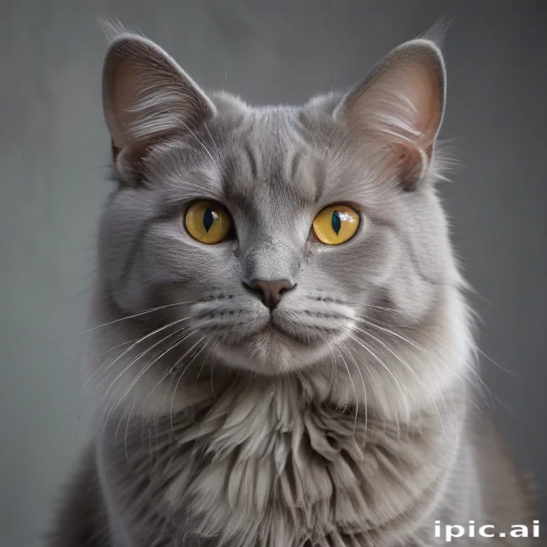 grey cat