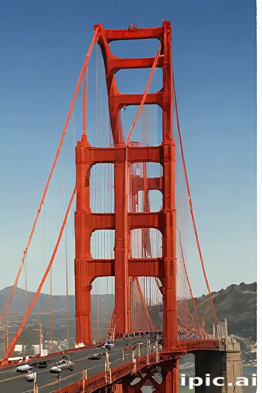 clipart golden gate bridge