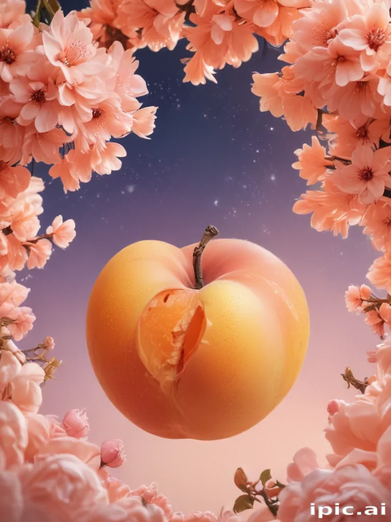 peach background aesthetic