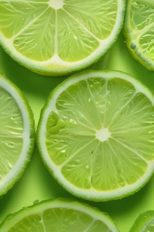 lime green background