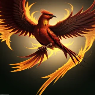 phoenix bird wallpaper