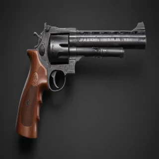 gun with no background