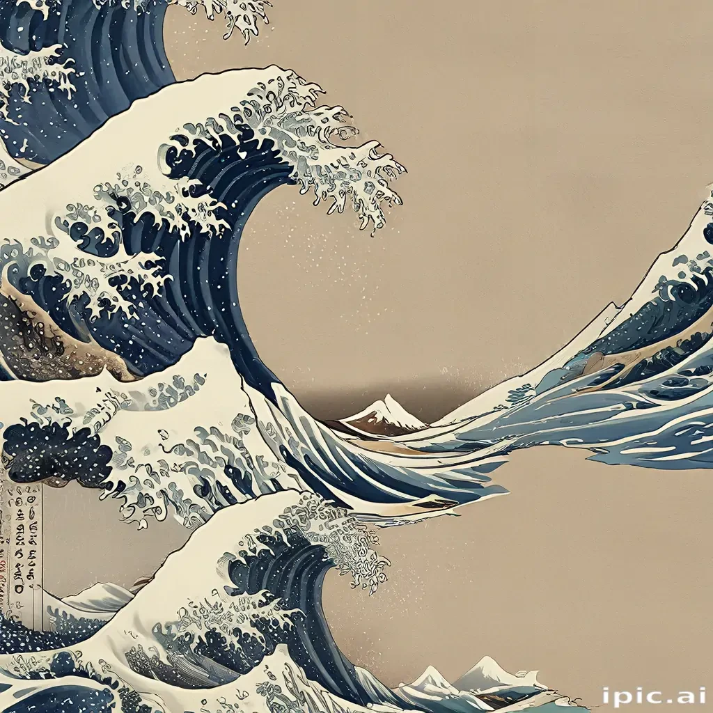 the great wave wallpaper