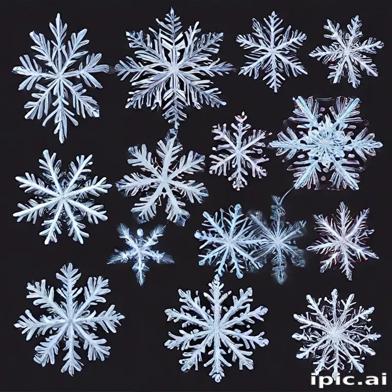 transparent snowflakes png