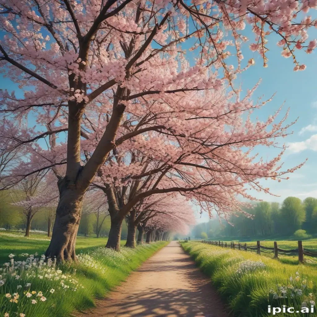 spring aesthetic desktop wallpaper