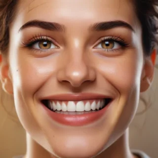 smiling face transparent