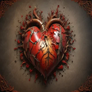 heart broke wallpaper