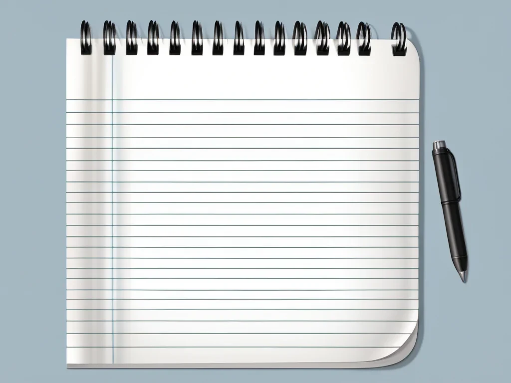 image notebook paper
