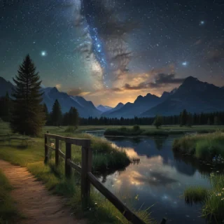 starry night wallpaper