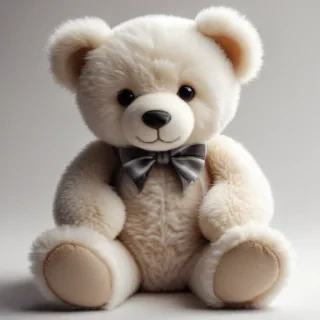 teddy bear clipart black and white