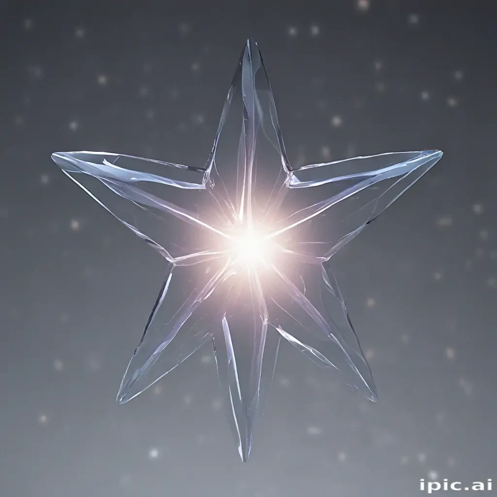 transparent star