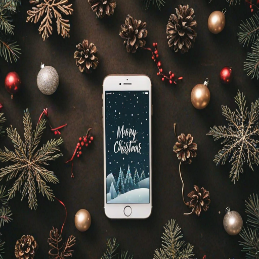 aesthetic christmas iphone backgrounds