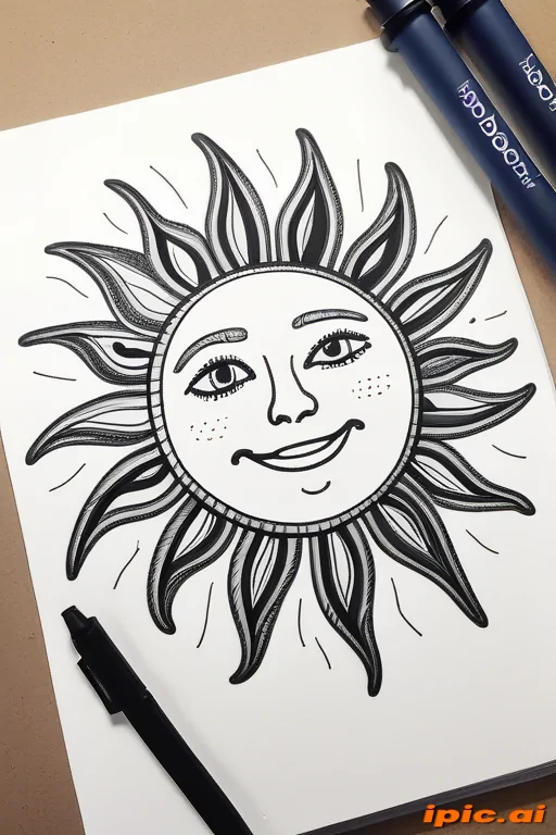sun doodle