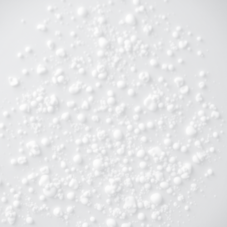 Create a high-resolution abstract background with soft, blurred white particles on a light gray backdrop, using a Canon EOS R5 with a 50mm lens, aperture set to f/1.8, ISO 100, shutter speed of 1/200s, top-down view, in natural lighting to enhance the image quality.