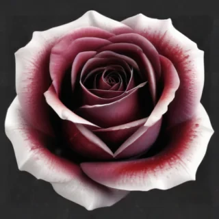 roses clipart black and white