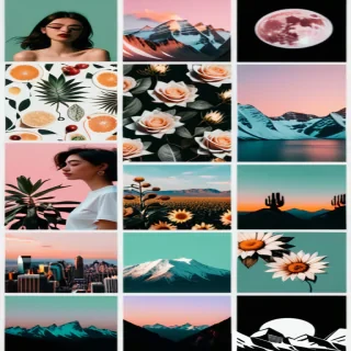 collage wallpapers aesthetic
