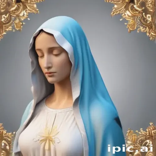 virgin mary clip art