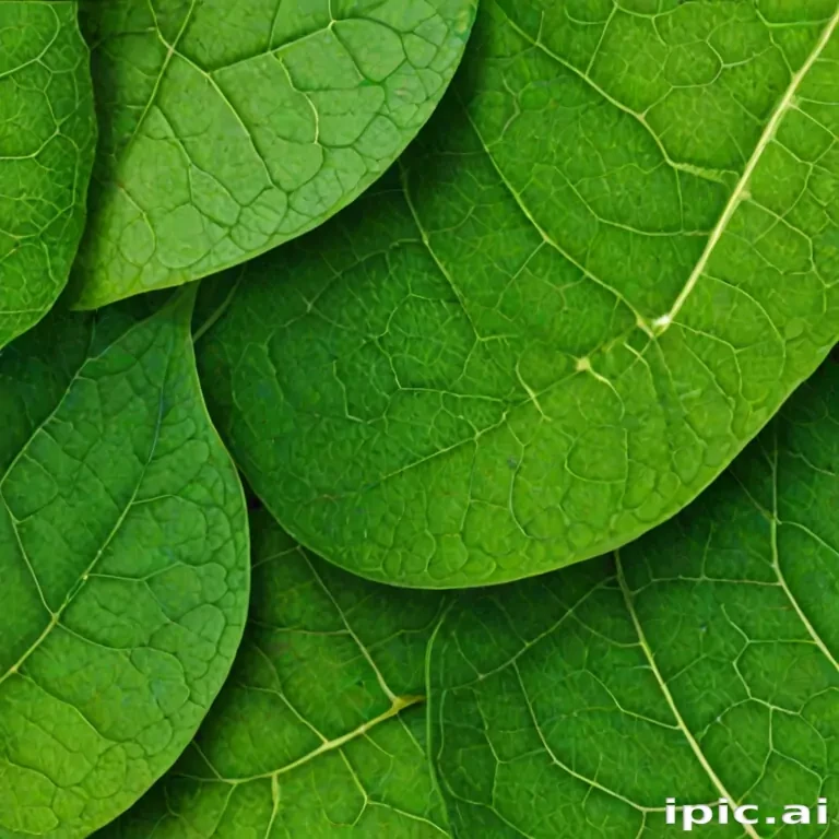 green leaf design