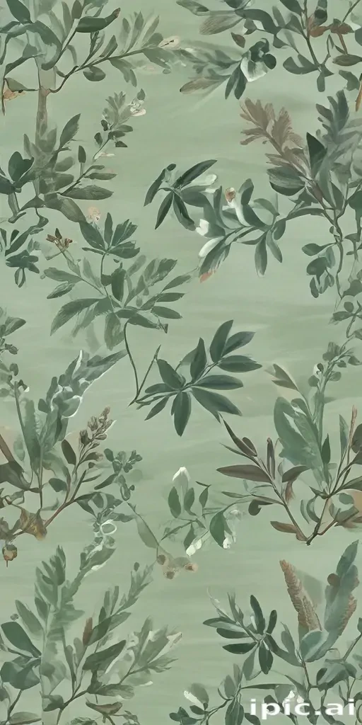 sage green aesthetic background