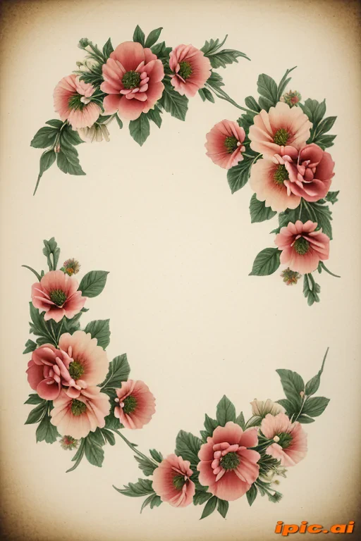 vintage flower png