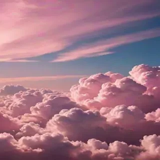 pink clouds wallpaper