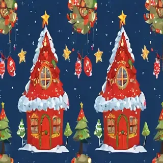 cartoon christmas backgrounds