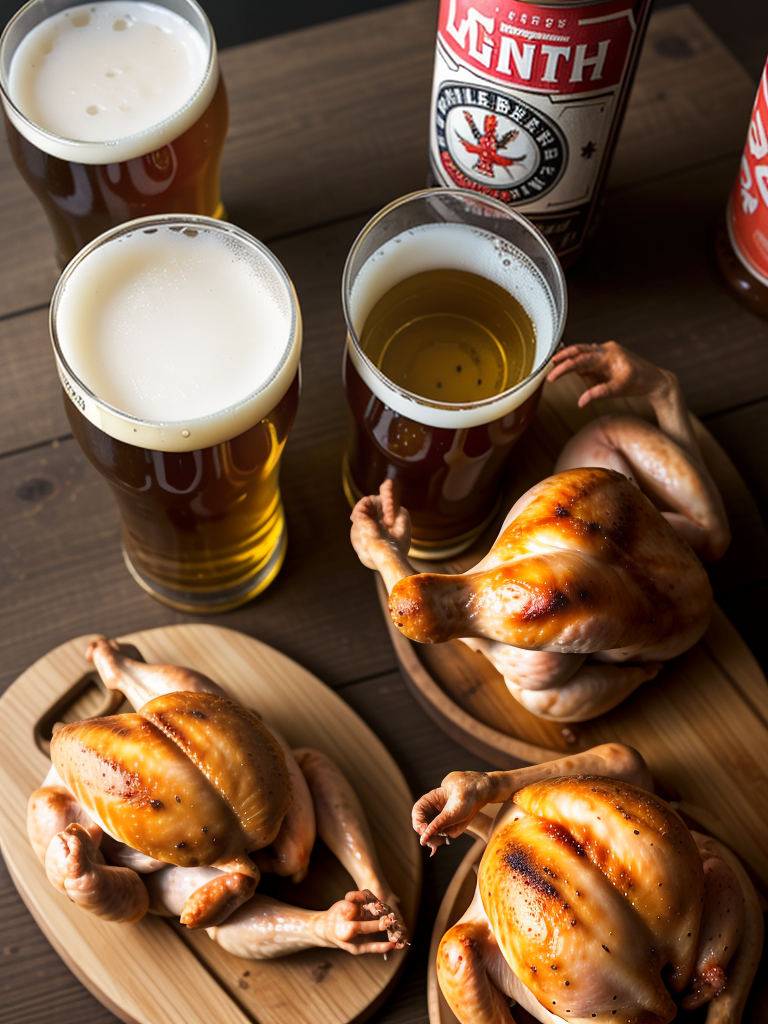 best beer for beer can chicken