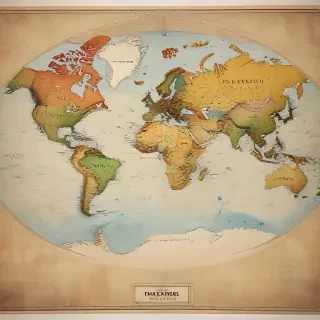 world map picture