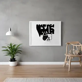 wall art mock up