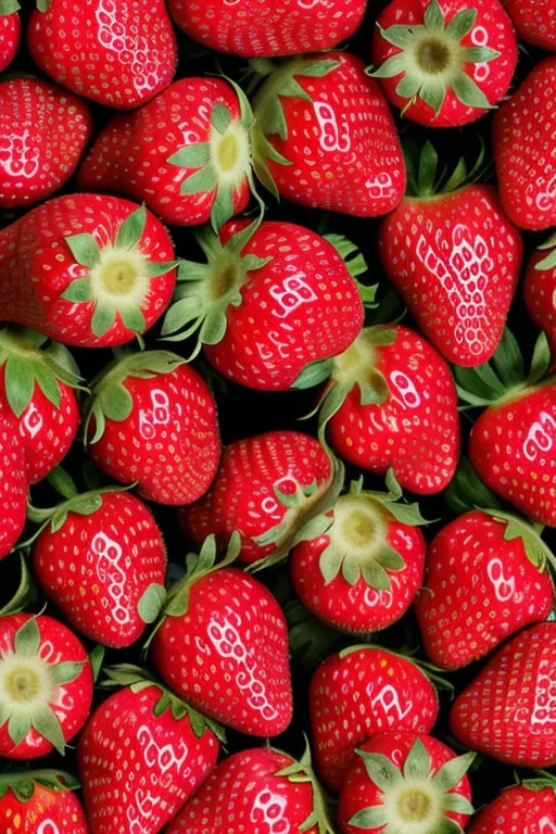 strawberry background