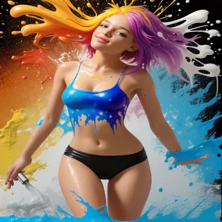 painting splash png