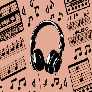 music wallpaper aesthetic