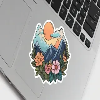 transparent aesthetic sticker
