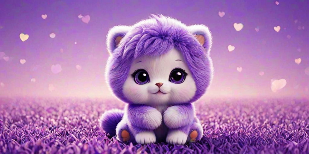purple cute wallpaper