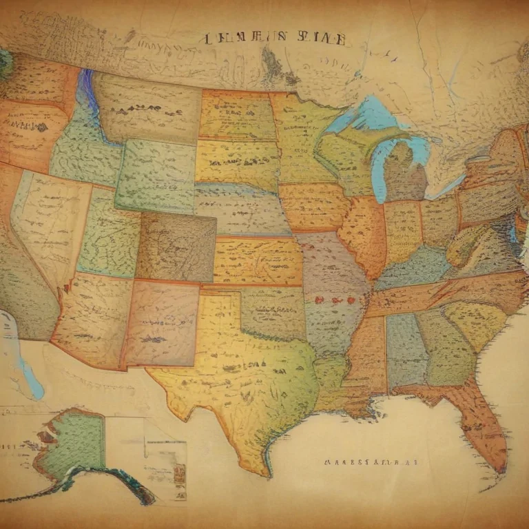 map of the us states