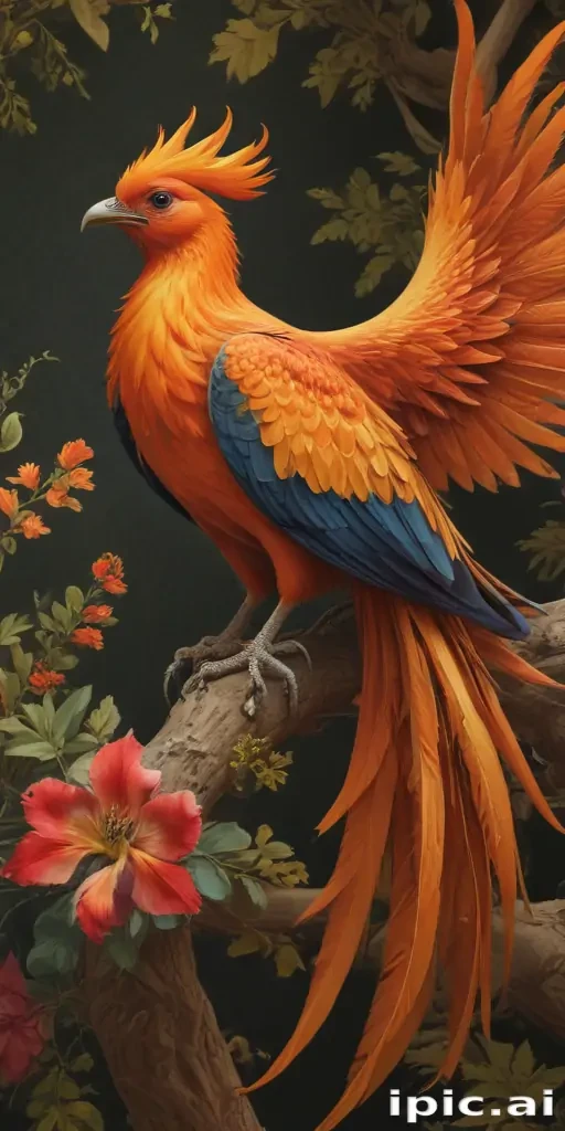 phoenix bird wallpaper
