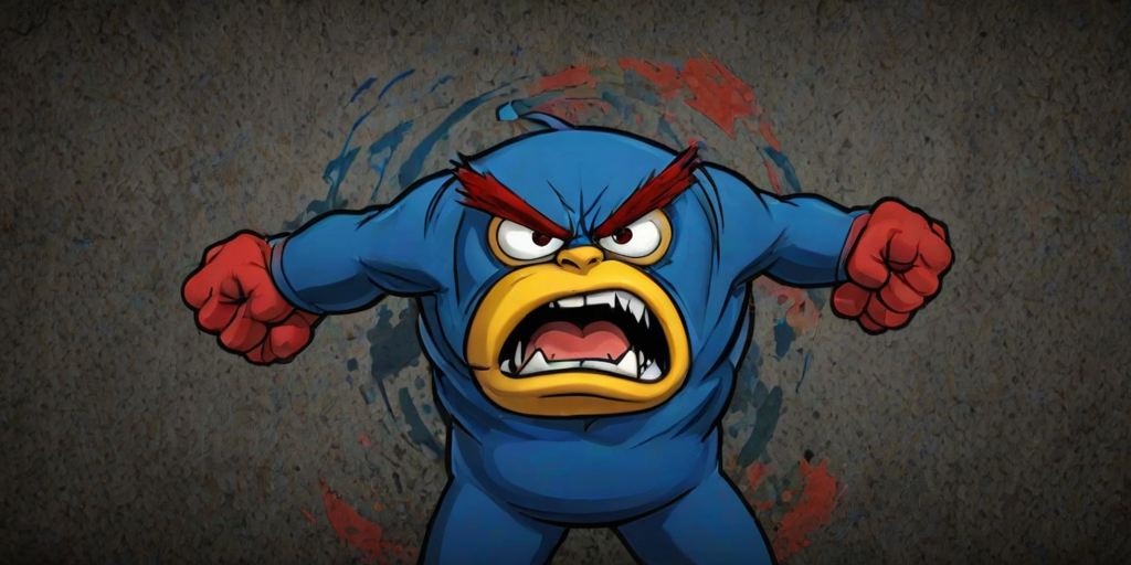 angry background