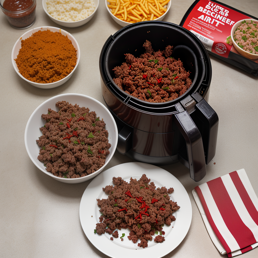 ground beef air fryer recipe