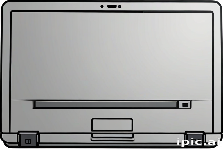 clipart of laptop