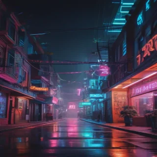 neon wallpaper iphone