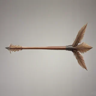 drawn arrow