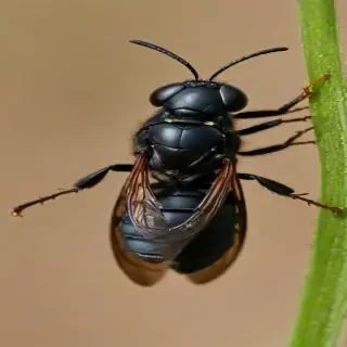 black wasp