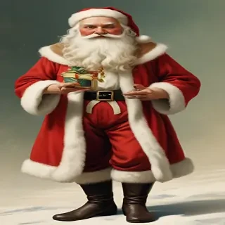 vintage santa image