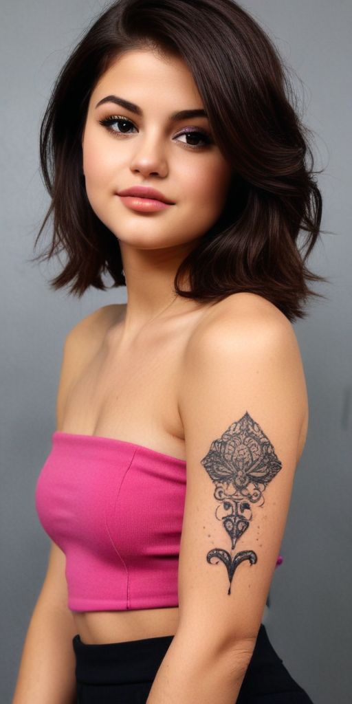 selena gomez new tattoo