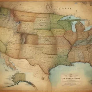 map of the united states of america