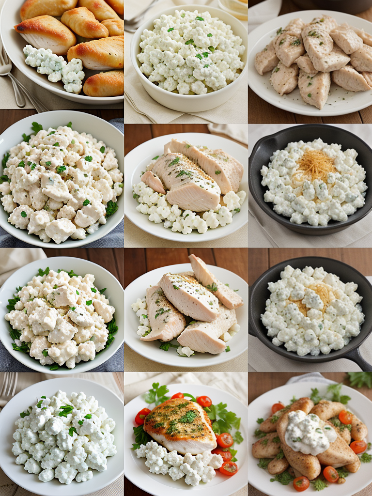 chicken and cottage cheese recipes