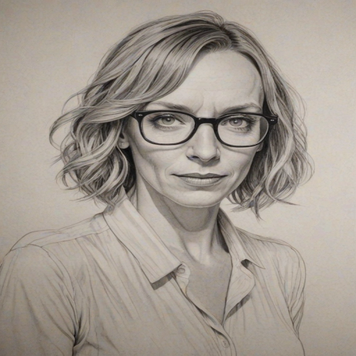 Fetching Toni Collette, pencil sketch, portrait of Splendid woman 1925s in glasses, hair style beatnik, outline, clear lines, fine lines, 8k