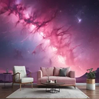 pink galaxy wallpaper