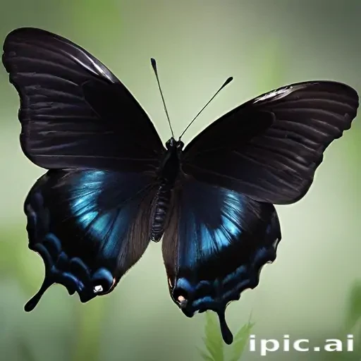 black butterfly